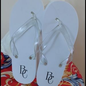 Beverly Clark Just Married Flip Flops